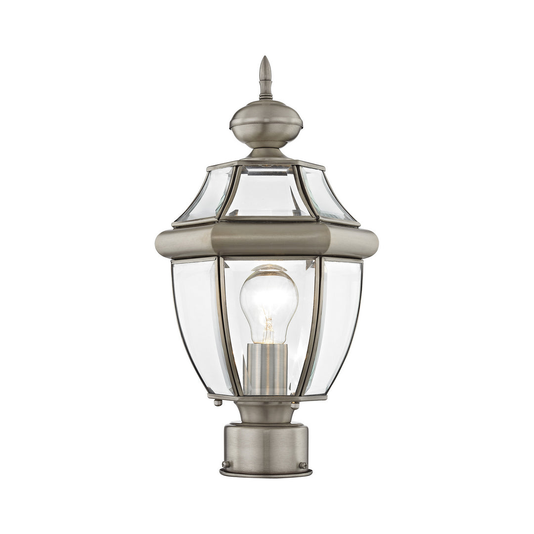 Livex Lighting 2153-91  Monterey Outdoor Brushed Nickel