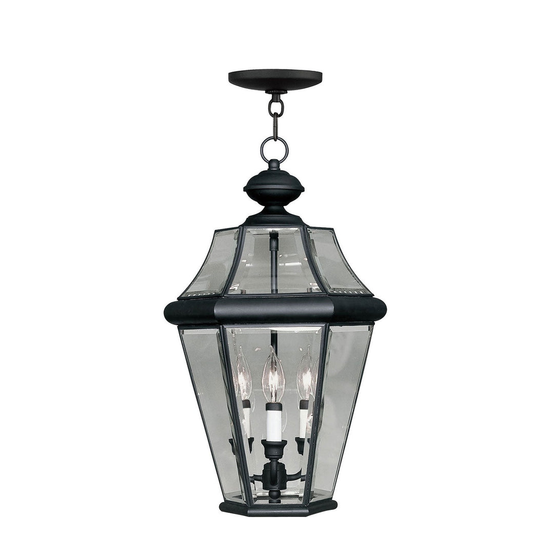 Livex Lighting 2365-04  Georgetown Outdoor Black