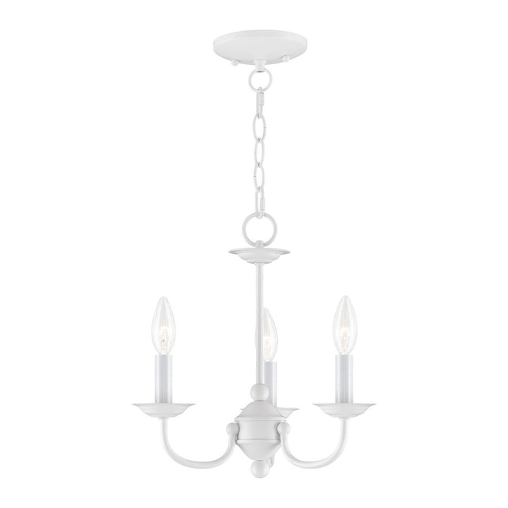 Livex Home Basics 4153-03 Chandelier Light - White