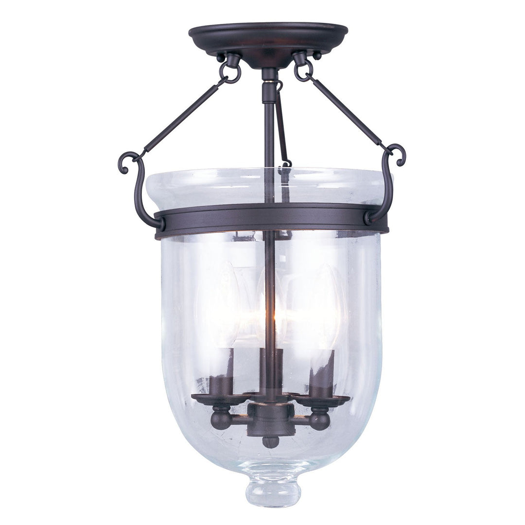 Livex Jefferson 5062-07 Pendant Light - Bronze