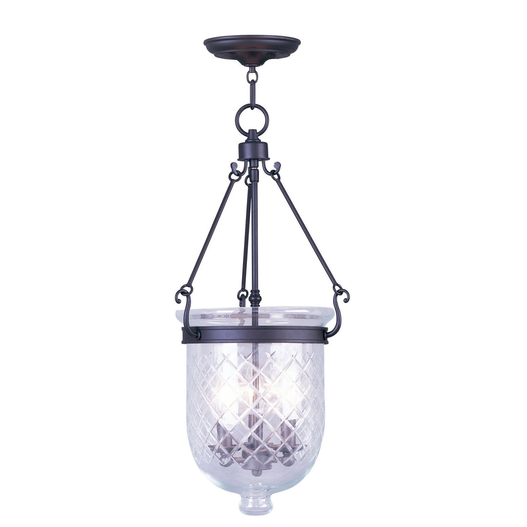 Livex Jefferson 5074-07 Pendant Light - Bronze