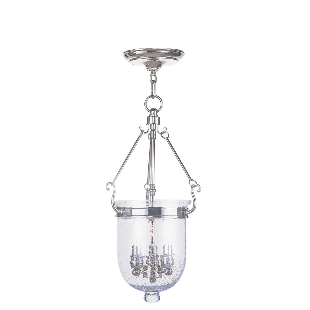 Livex Jefferson 5083-35 Pendant Light - Polished Nickel