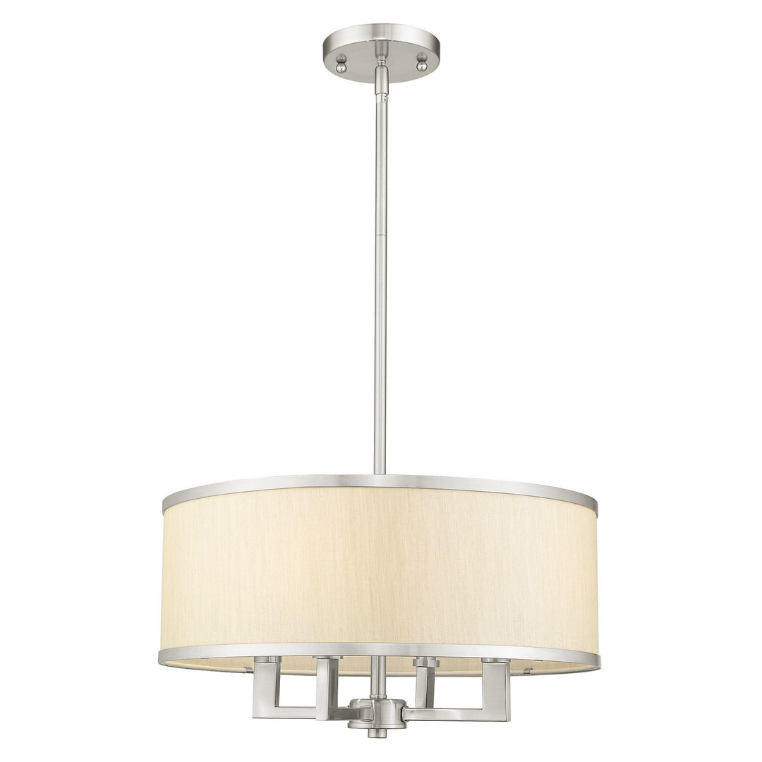 Livex Park Ridge 6294-91 Chandelier Light - Brushed Nickel