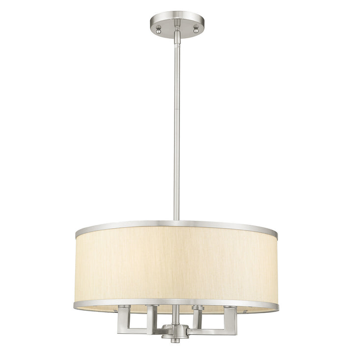 Livex Park Ridge 6294-91 Chandelier Light - Brushed Nickel