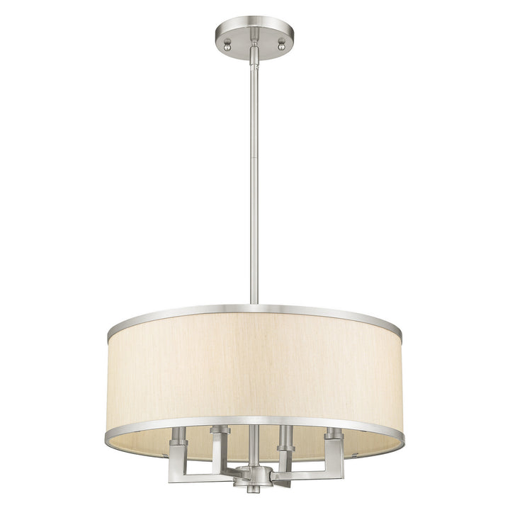 Livex Park Ridge 6294-91 Chandelier Light - Brushed Nickel