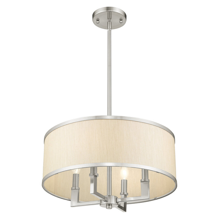 Livex Park Ridge 6294-91 Chandelier Light - Brushed Nickel