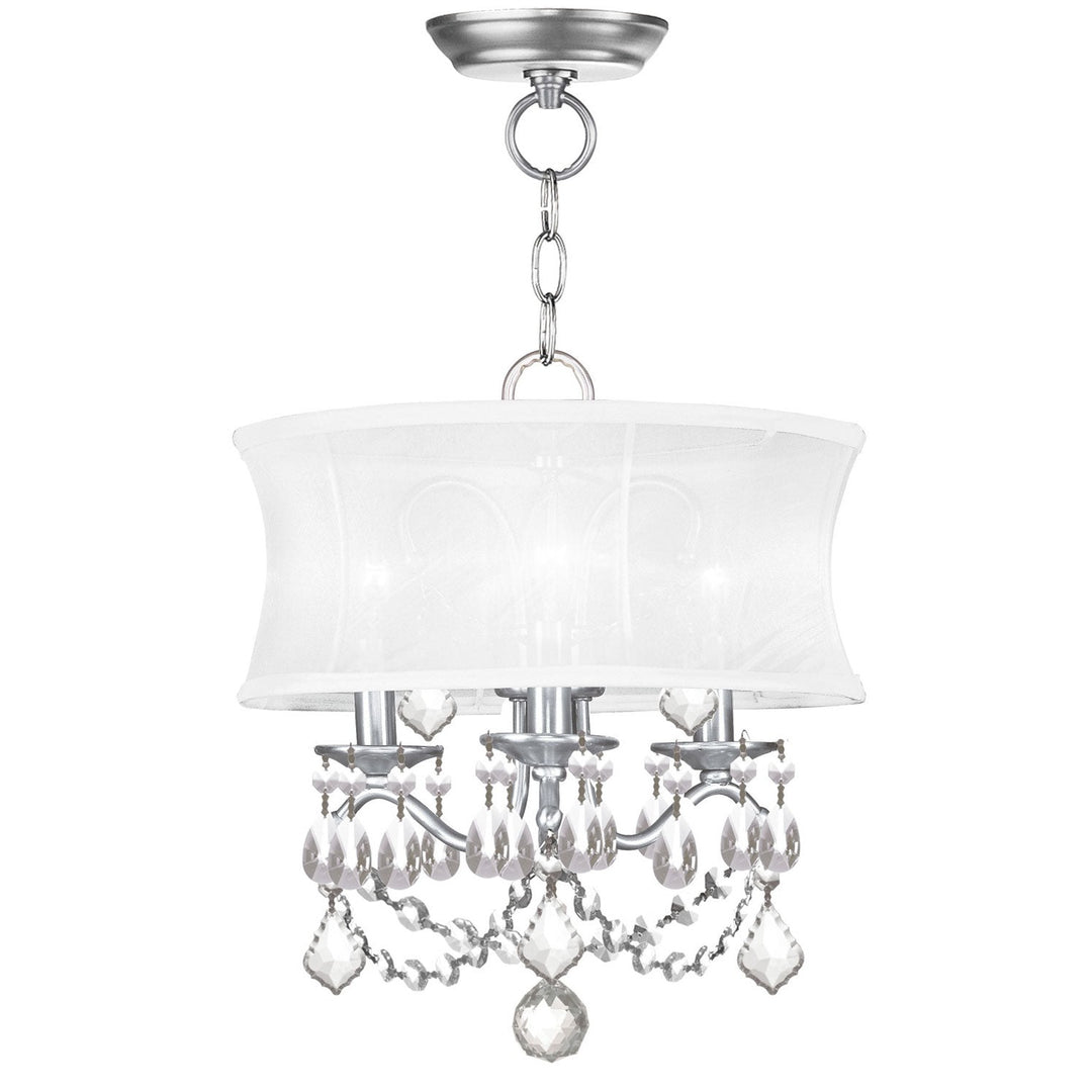 Livex Newcastle 6303-91 Chandelier Light - Brushed Nickel