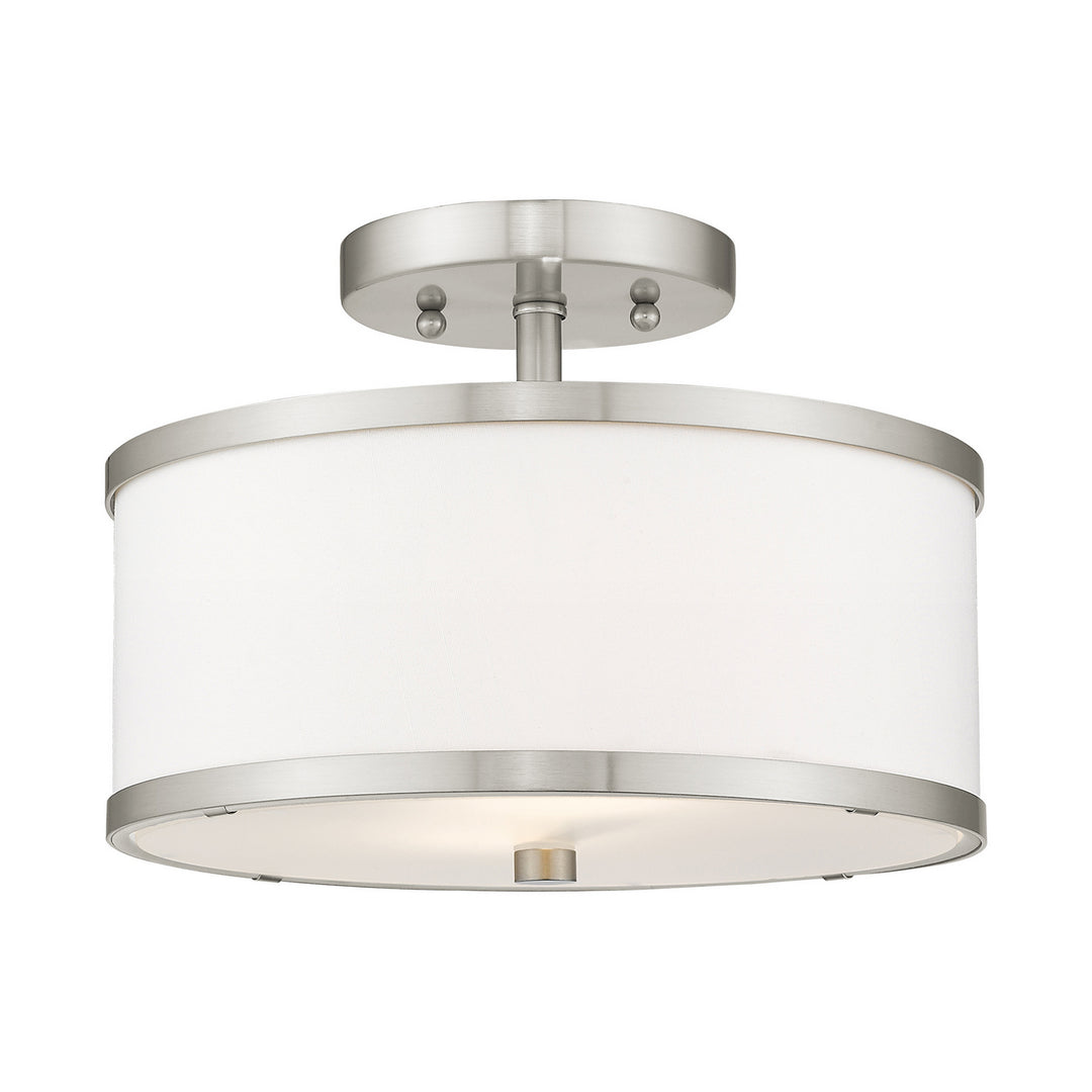 Livex Park Ridge 6366-91 Ceiling Light - Brushed Nickel