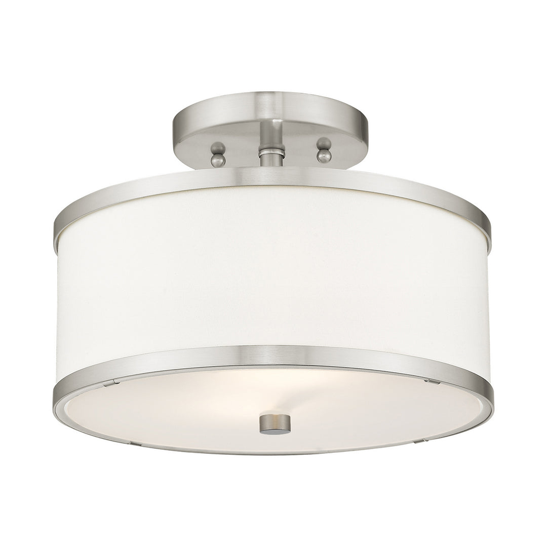 Livex Park Ridge 6366-91 Ceiling Light - Brushed Nickel