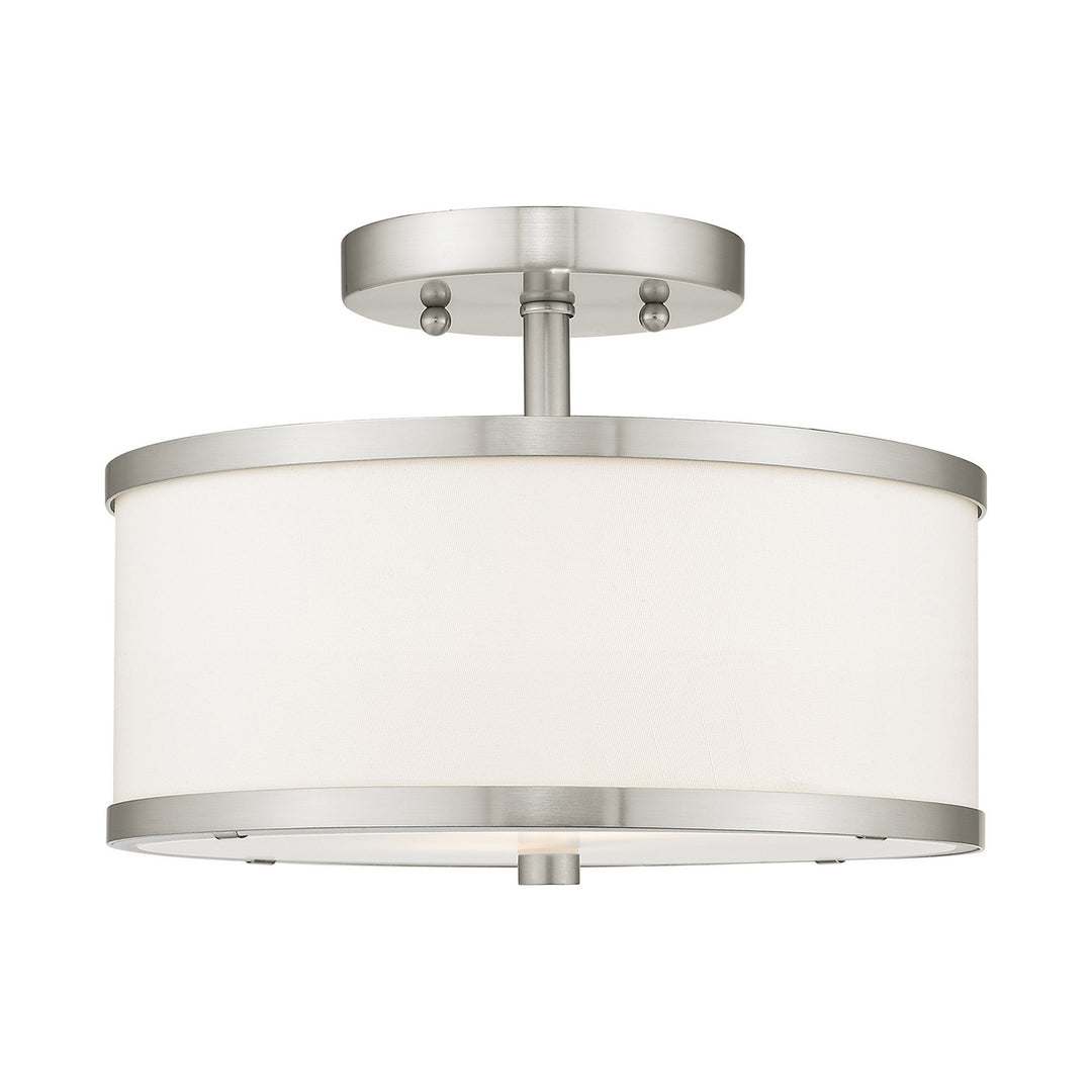 Livex Park Ridge 6366-91 Ceiling Light - Brushed Nickel