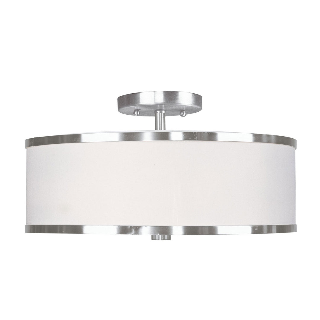 Livex Park Ridge 6368-91 Ceiling Light - Brushed Nickel