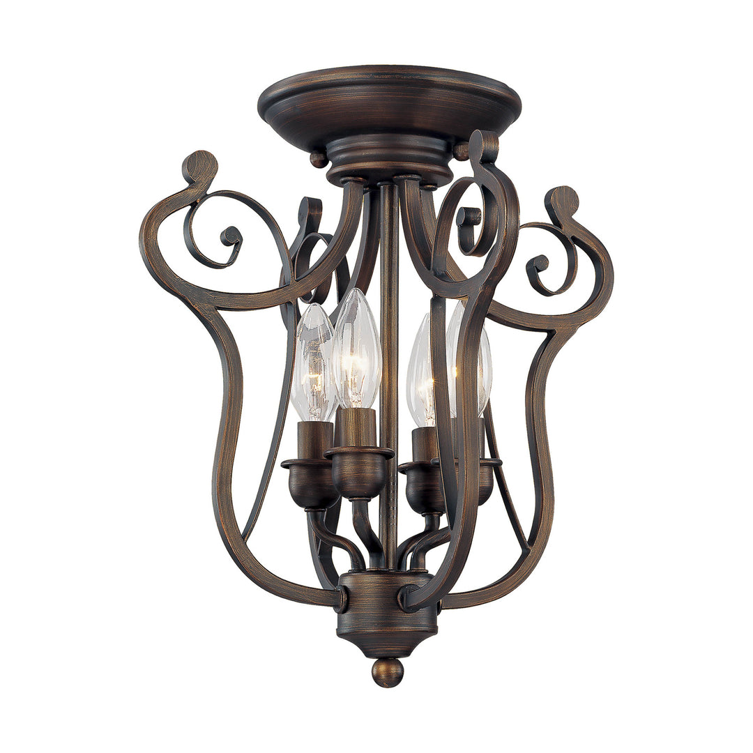 Millennium Chateau 1144-RBZ Ceiling Light - Rubbed Bronze