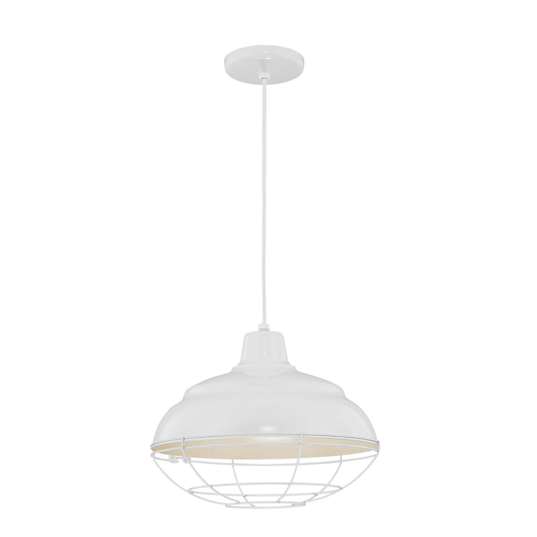 Millennium R Series RWHC14-WH Pendant Light - White