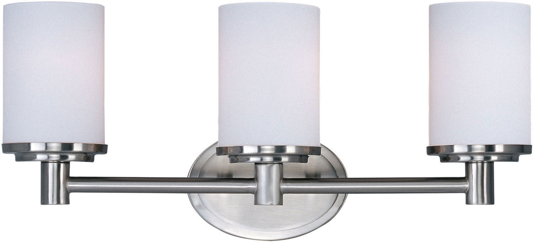 Maxim Cylinder 9053SWSN Bath Vanity Light 21 in. wide - Satin Nickel