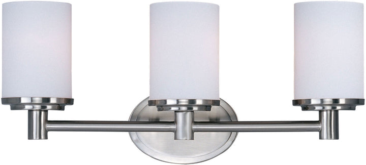 Maxim Cylinder 9053SWSN Bath Vanity Light 21 in. wide - Satin Nickel