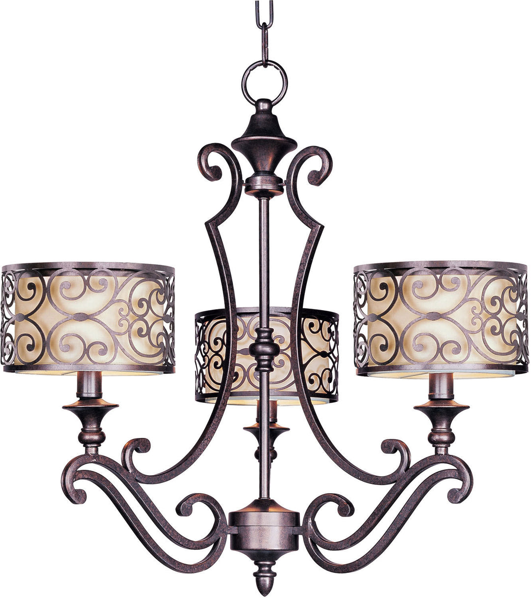 Maxim Mondrian 21153WHUB Chandelier Light - Umber Bronze