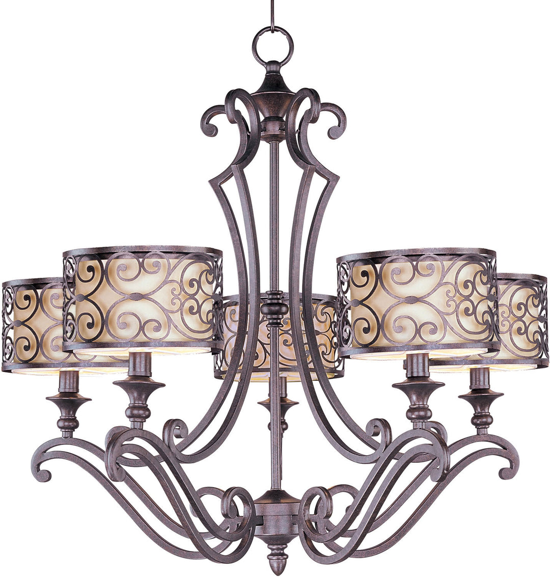 Maxim Mondrian 21155WHUB Chandelier Light - Umber Bronze
