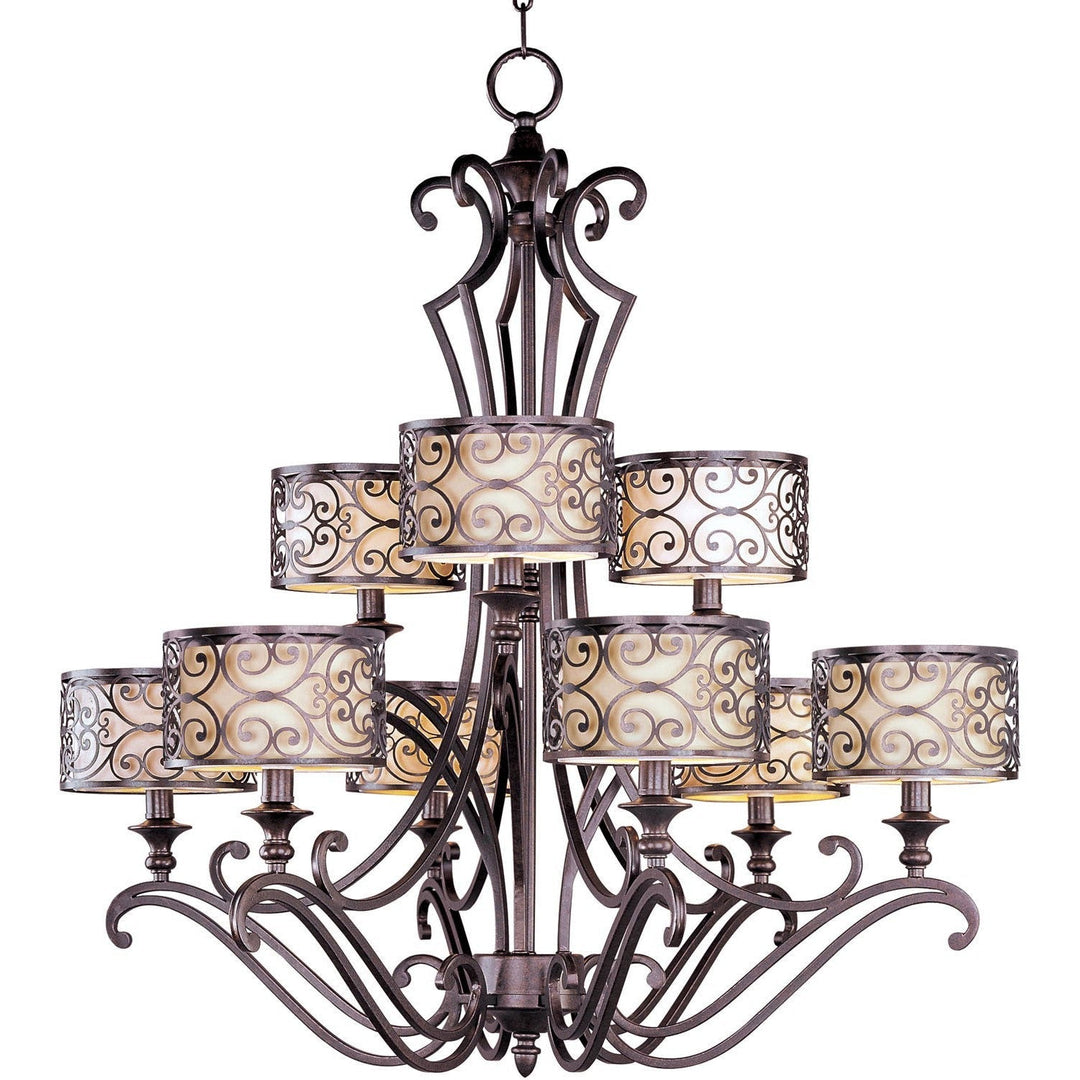 Maxim Mondrian 21156WHUB Chandelier Light - Umber Bronze