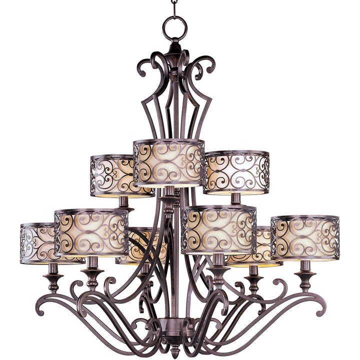 Maxim Mondrian 21156WHUB Chandelier Light - Umber Bronze