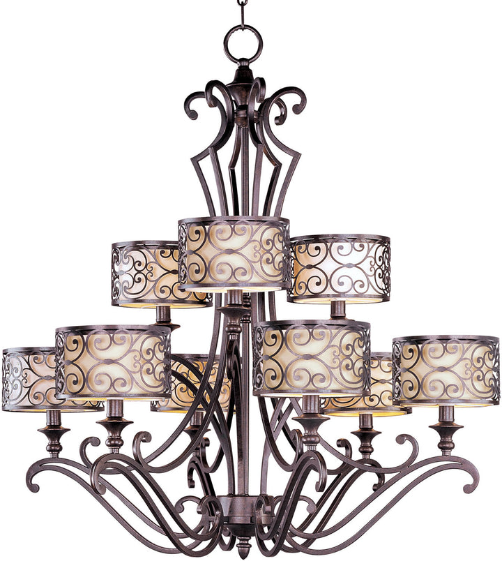 Maxim Mondrian 21156WHUB Chandelier Light - Umber Bronze