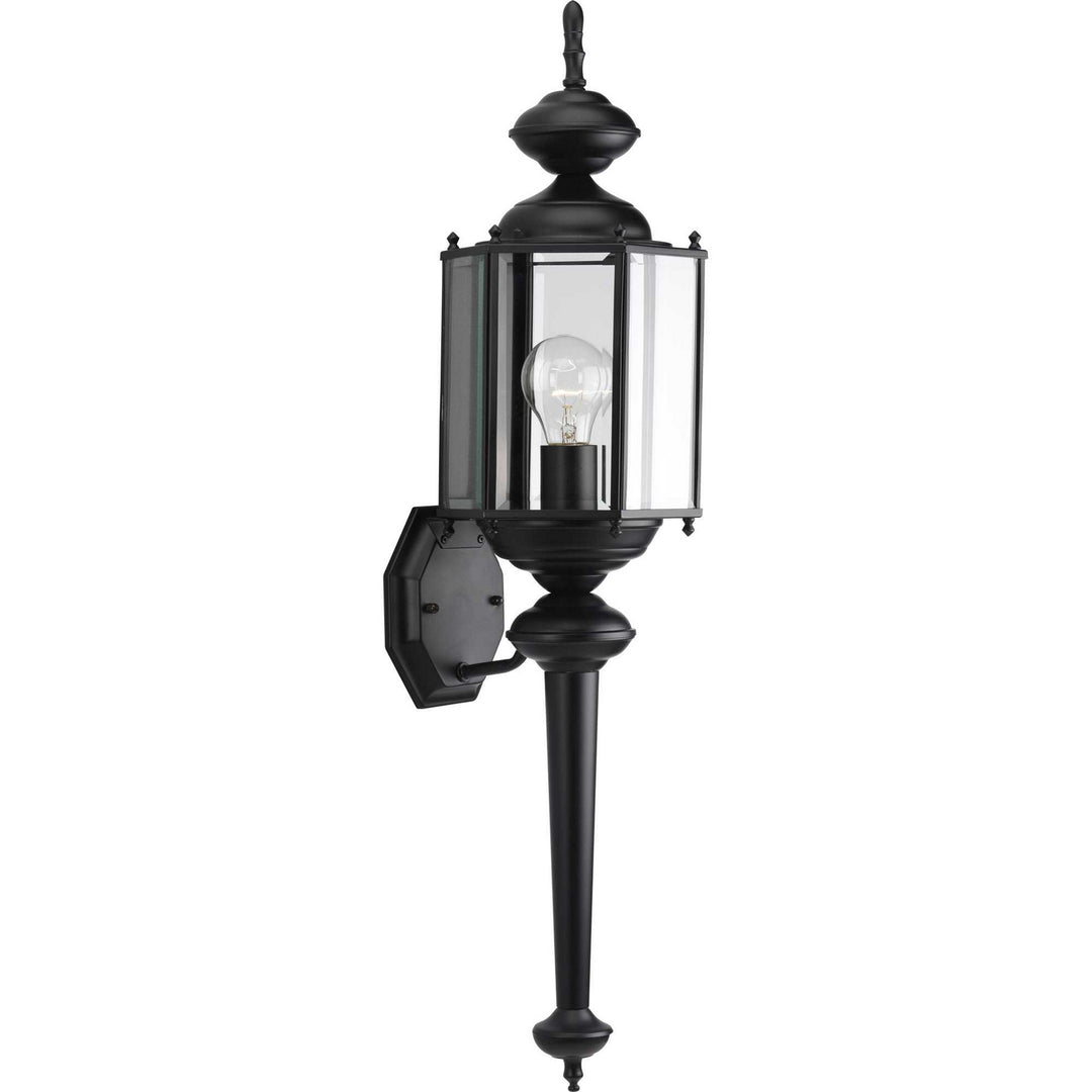 Progress Lighting P5831-31 Carriage Classics One Light Wall Lantern Outdoor Black