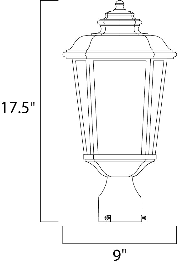 Maxim Lighting 3340WFBO  Radcliffe Outdoor Black Oxide
