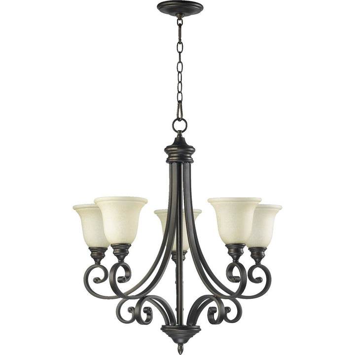 Quorum Bryant 6154-5-86 Chandelier Light - Oiled Bronze
