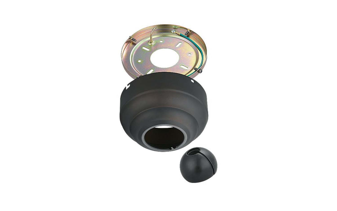 Visual Comfort Fan MC95RB Universal Canopy Kit Slope Ceiling Adapter Decor Bronze / Dark