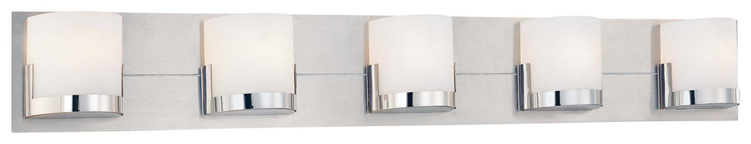 George Kovacs Convex P5955-077 Bath Vanity Light 37 in. wide - Chrome