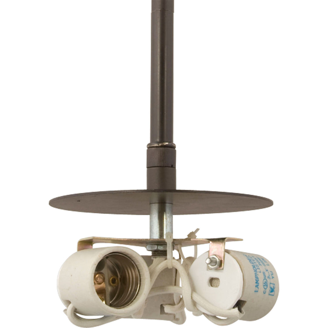 Progress Lighting P5199-20 Markor Three Light Pendant Utility Light Bronze / Dark