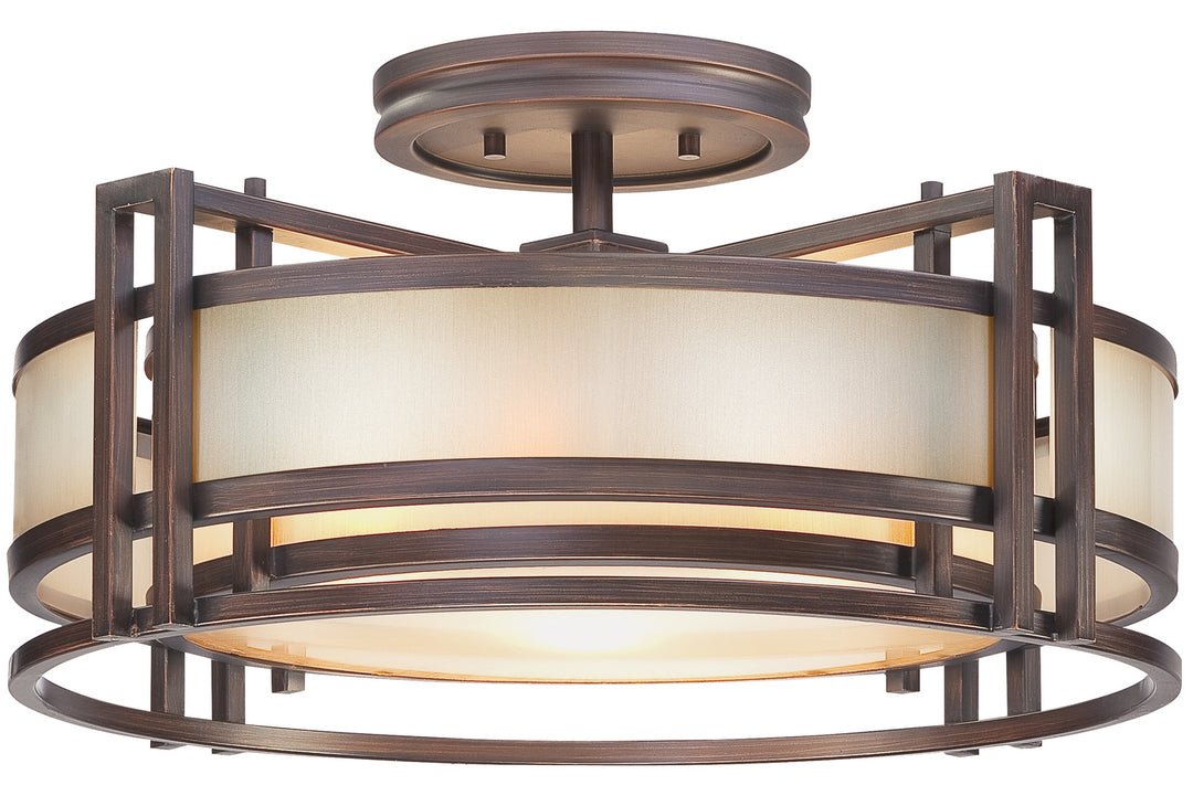 Metropolitan Underscore N6964-1-267B Ceiling Light - Cimmaron Bronze