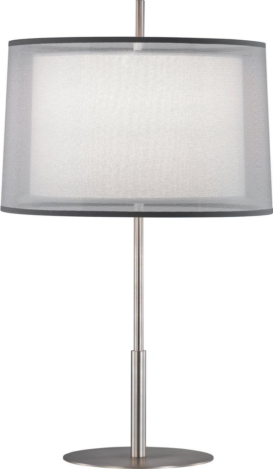 Robert Abbey Lighting S2190 Saturnia Lamp Stainless Steel