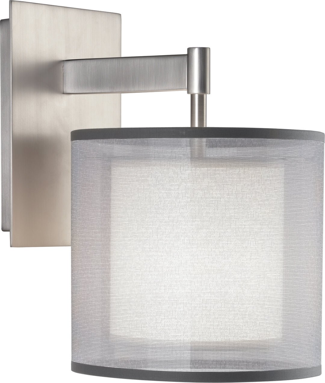 Robert Abbey Saturnia S2192 Wall Sconce Light - Stainless Steel