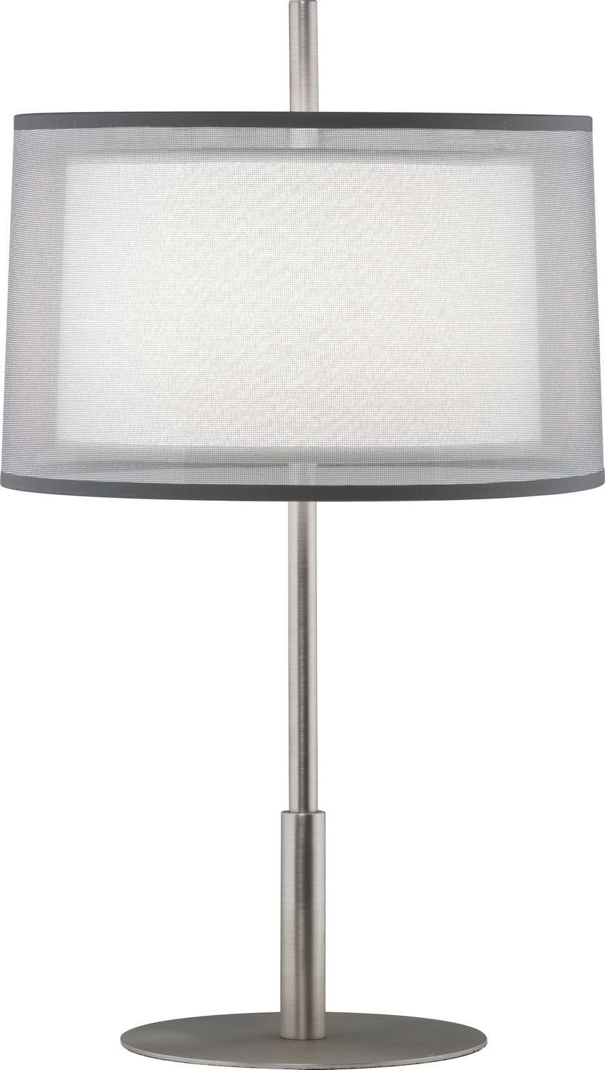 Robert Abbey Lighting S2194 Saturnia Lamp Stainless Steel