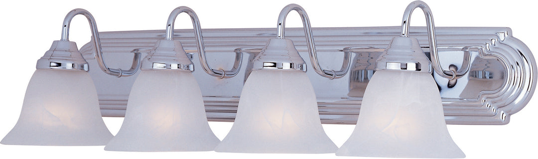 Maxim Essentials - 801x 8014MRPC Bath Vanity Light 30 in. wide - Polished Chrome