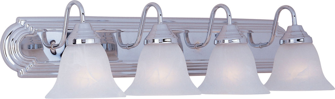 Maxim Essentials - 801x 8014MRPC Bath Vanity Light 30 in. wide - Polished Chrome