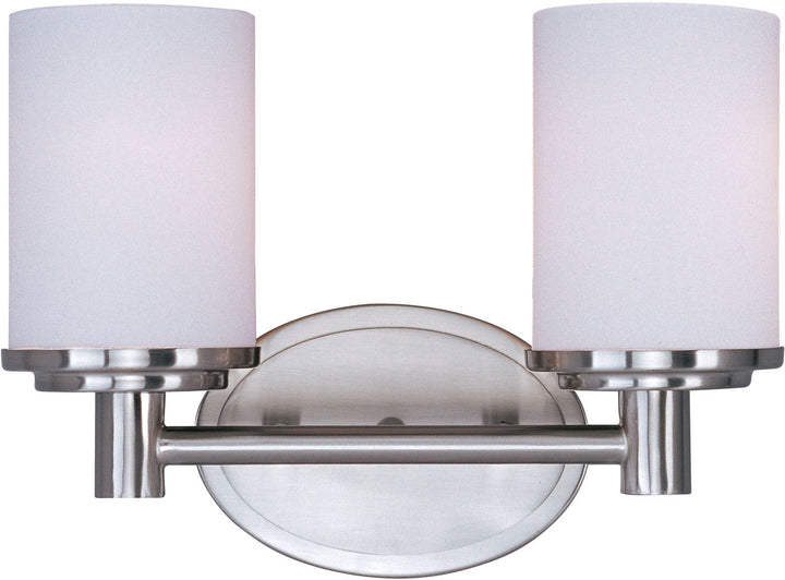 Maxim Cylinder 9052SWSN Bath Vanity Light 13 in. wide - Satin Nickel