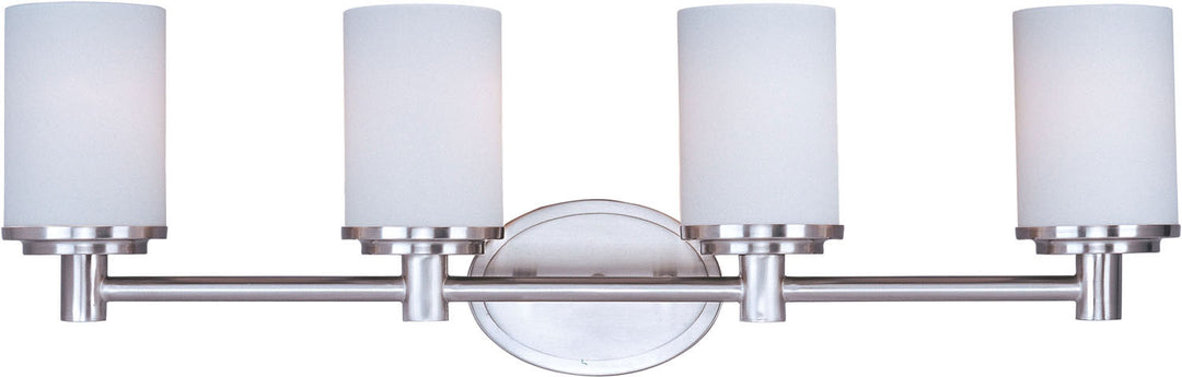 Maxim Cylinder 9054SWSN Bath Vanity Light 29 in. wide - Satin Nickel