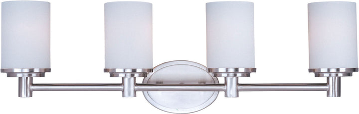 Maxim Cylinder 9054SWSN Bath Vanity Light 29 in. wide - Satin Nickel