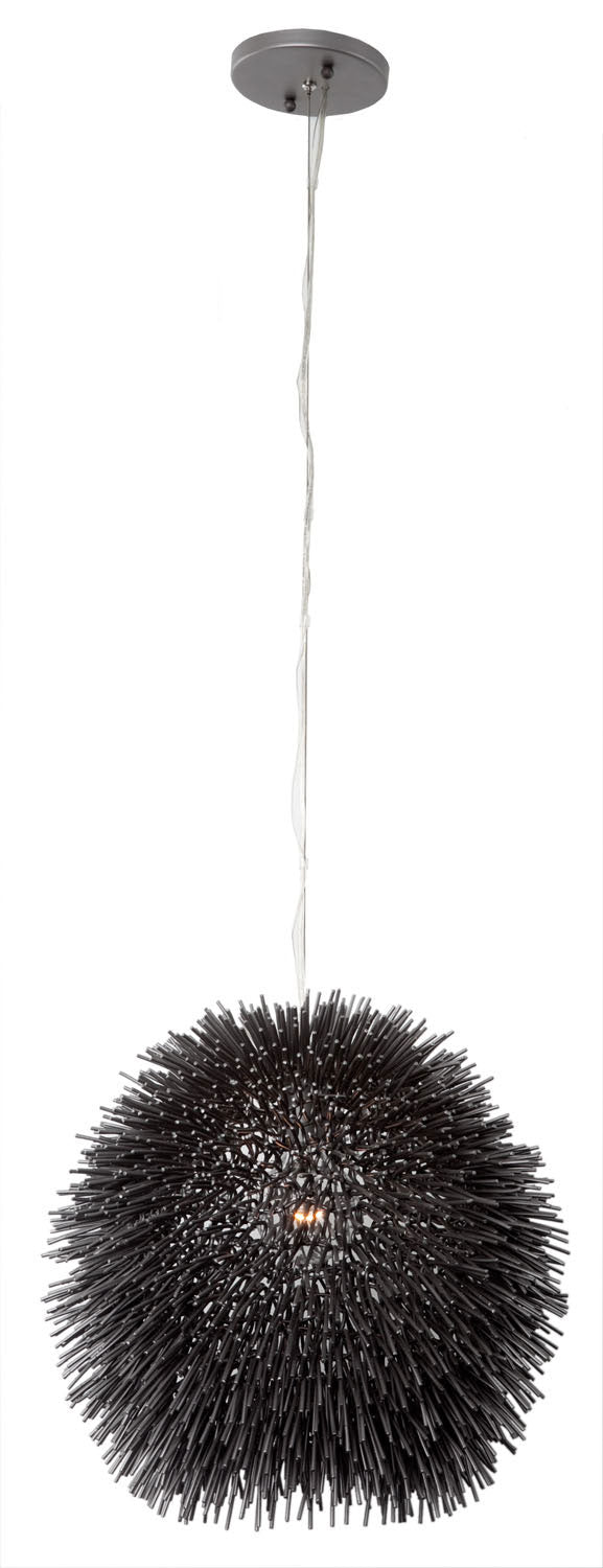 Varaluz Urchin 169M01BL Pendant Light - Black