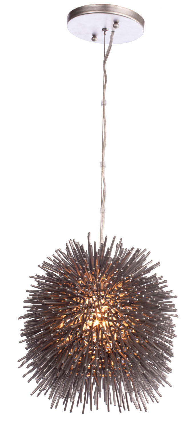 Varaluz Urchin 169M01CH Pendant Light - Painted Chrome