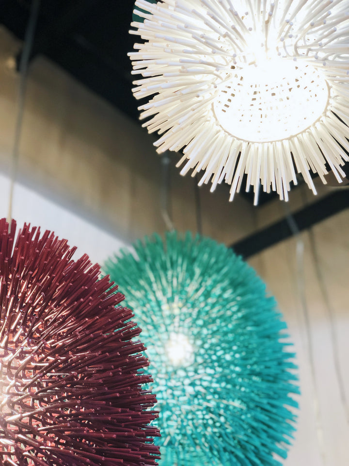 Varaluz Urchin 169M01WH Pendant Light - White