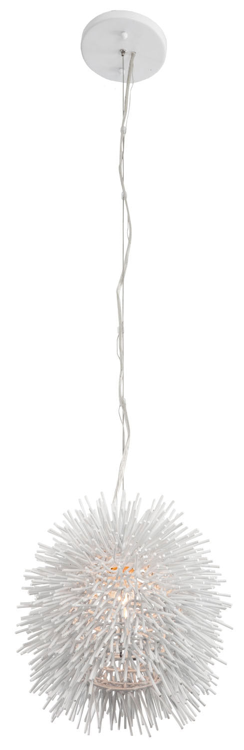 Varaluz Urchin 169M01WH Pendant Light - White