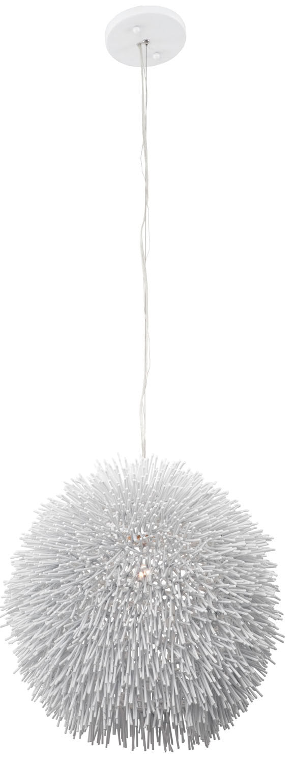 Varaluz Urchin 169P01WH Pendant Light - White