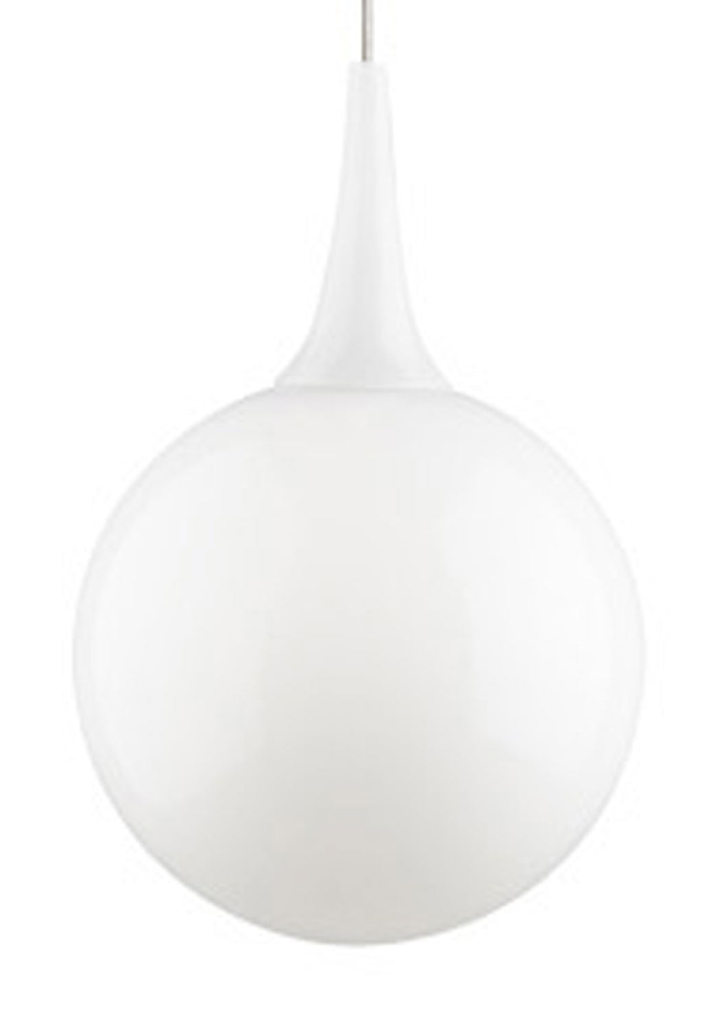 Visual Comfort Modern 700KLPELWS Pele One Light Pendant Track Light Pewter, Nickel, Silver