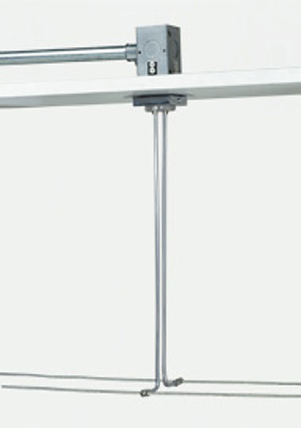 Visual Comfort Modern 700KP2C24W  Kable Lite 2 Square Power Feed Canopy Single-Feed Lighting Accessory White