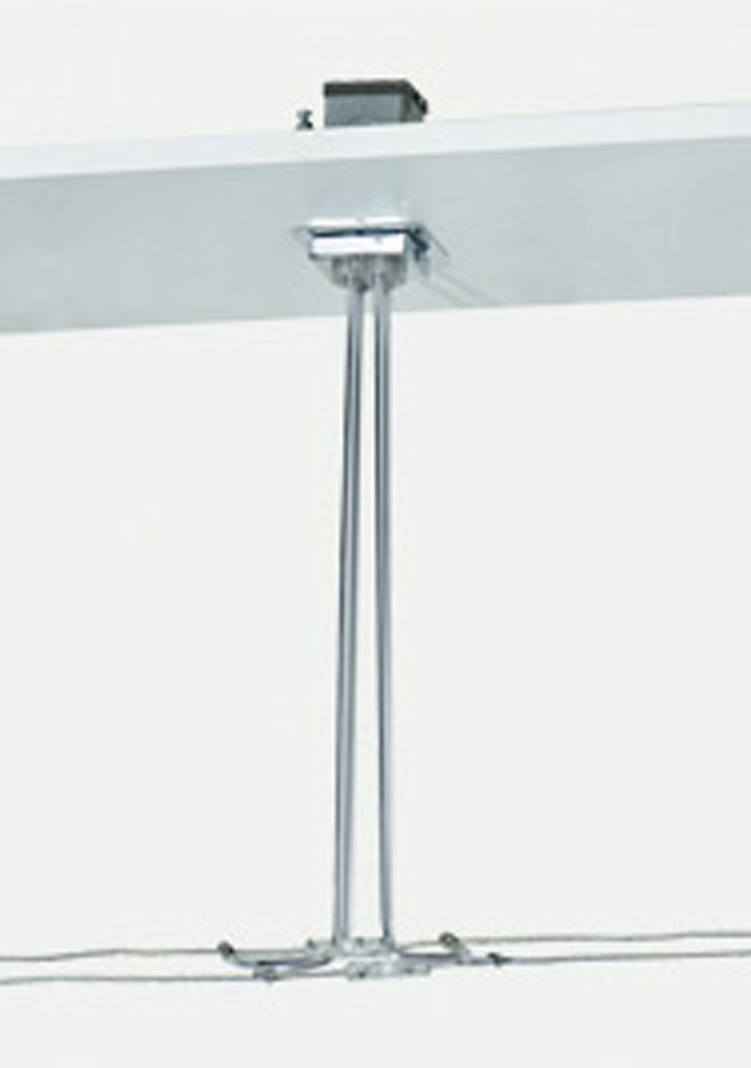Visual Comfort Modern 700KP2C424C  Kable Lite 2 Square Power Feed Canopy Dual-Feed Lighting Accessory Chrome
