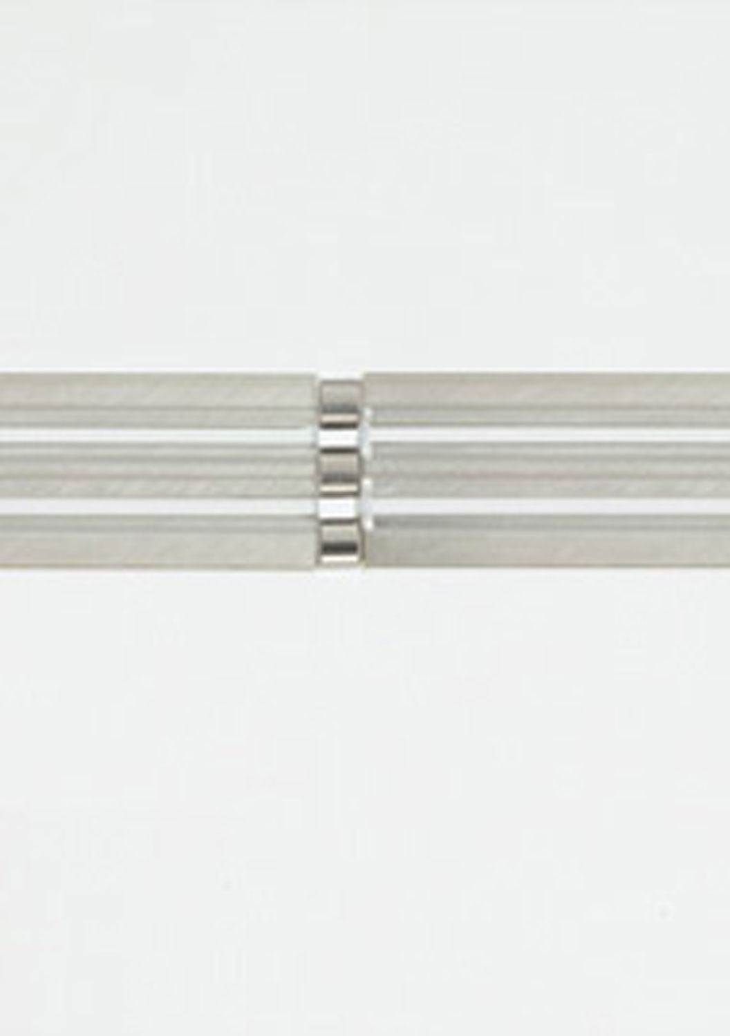 Visual Comfort Modern 700MO2CCNS  Two-Circuit Monorail Conductive Connectors Track Light Pewter, Nickel, Silver