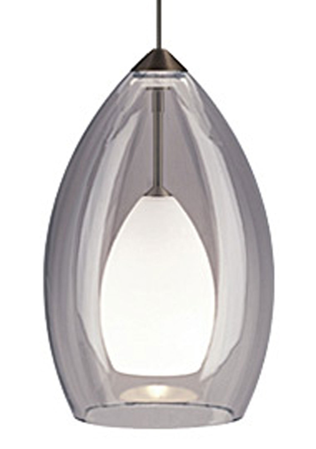 Visual Comfort Modern 700MOFIRKZ Fire One Light Pendant Track Light Bronze / Dark