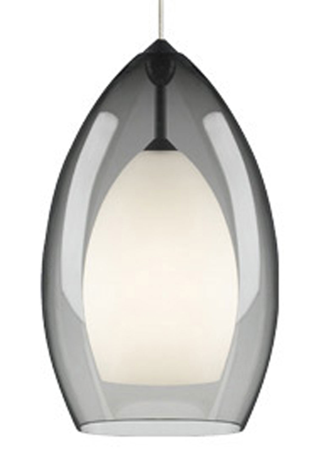 Visual Comfort Modern Fire Grande Pendant 700TDFIRGPKW Pendant Light - White